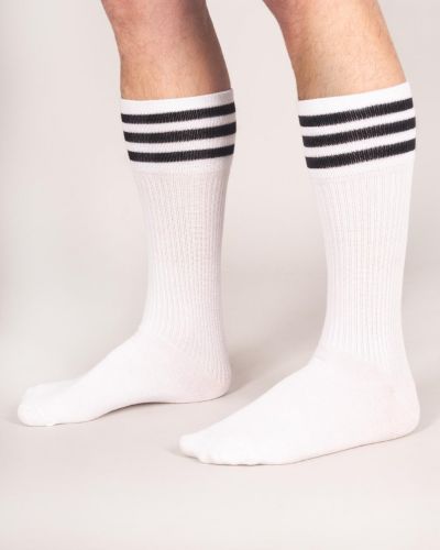 Skarpety sportowe z paskami