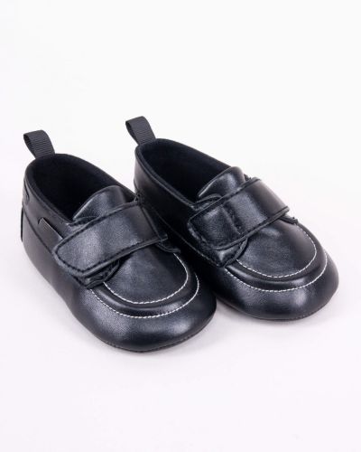 Buciki niemowlęce na rzep czarne